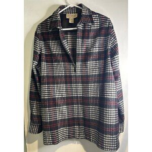 Jones New York Women’s Vintage Black Wool Blend Jacket Size 14 academia western